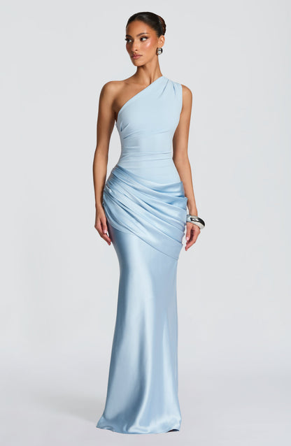 Plum Brown Maxi Gown