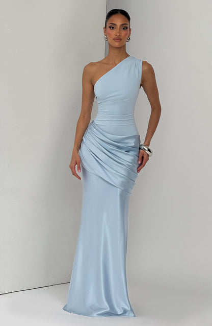 Plum Brown Maxi Gown