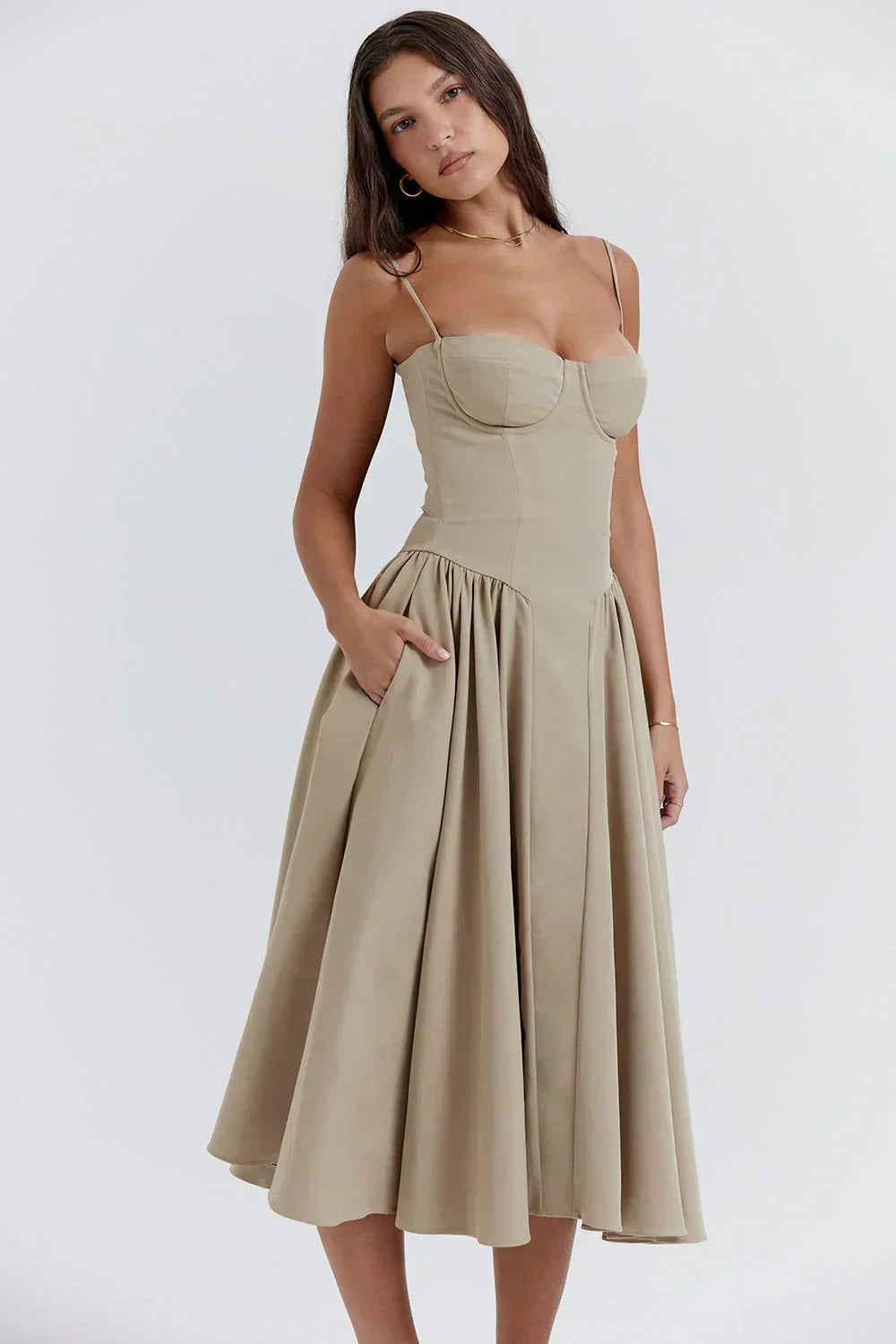 Meravant Amara Midi Dress